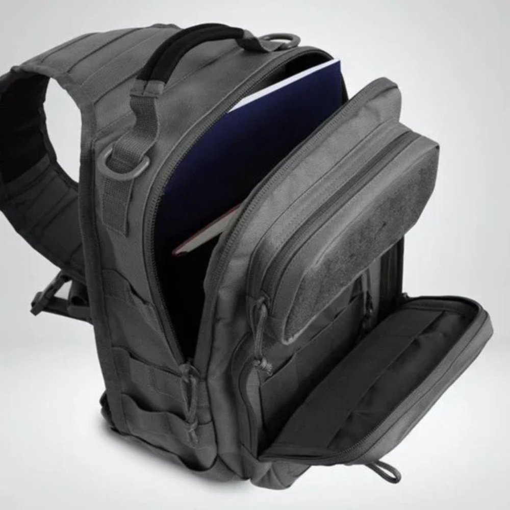 NEW TACTICAL Sling Bag Pack Military Rover - Picture 8 of 10